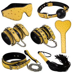 7PSC BDSM Professional Bondage Suits and SM Kits Designed for Discerning Adult Toy Suppliers