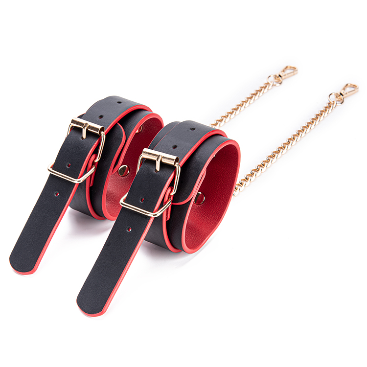 Seductive Leather Harness Garter Pants and Waist Rings for Women's Fetish Bondage