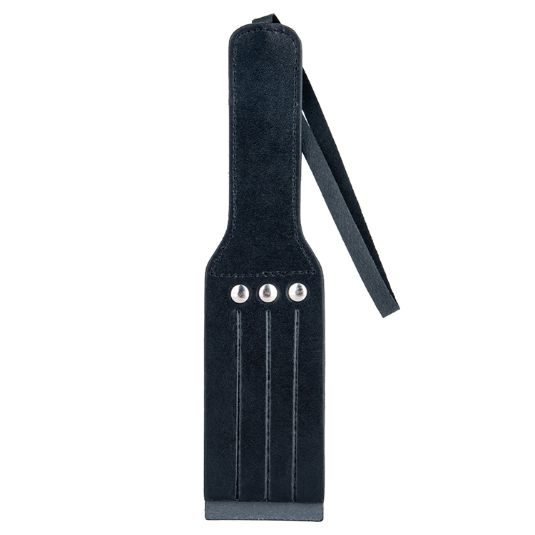 Wholesale Black PU Leather Spanking Paddle Kit with Rivet for Couple BDSM Bondage Sex Games
