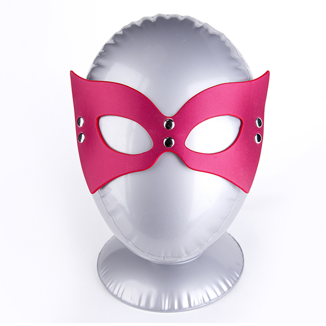 Sexy Red Blindfold Red Eye Mask Sex Product Fetish Essential BDSM SM Erotic Slave Sex Toy for Adults