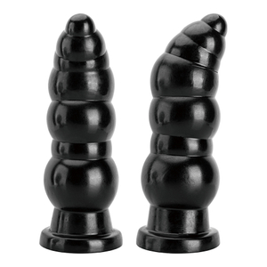 Huge PVC Anal Plugs for Women and Men Big Black Dildos at Adult Sex Toy Shop