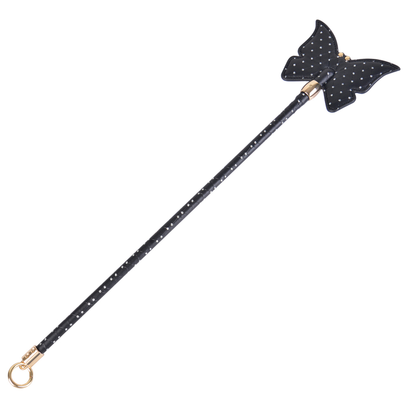 Butterfly Shaped Bdsm Bondage Spanking Paddle with Rhinestone Decoration Adult Sex Toy