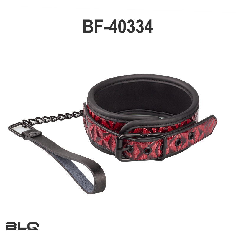 Collar with Leash for Adult Bondage Restraints Sex Play