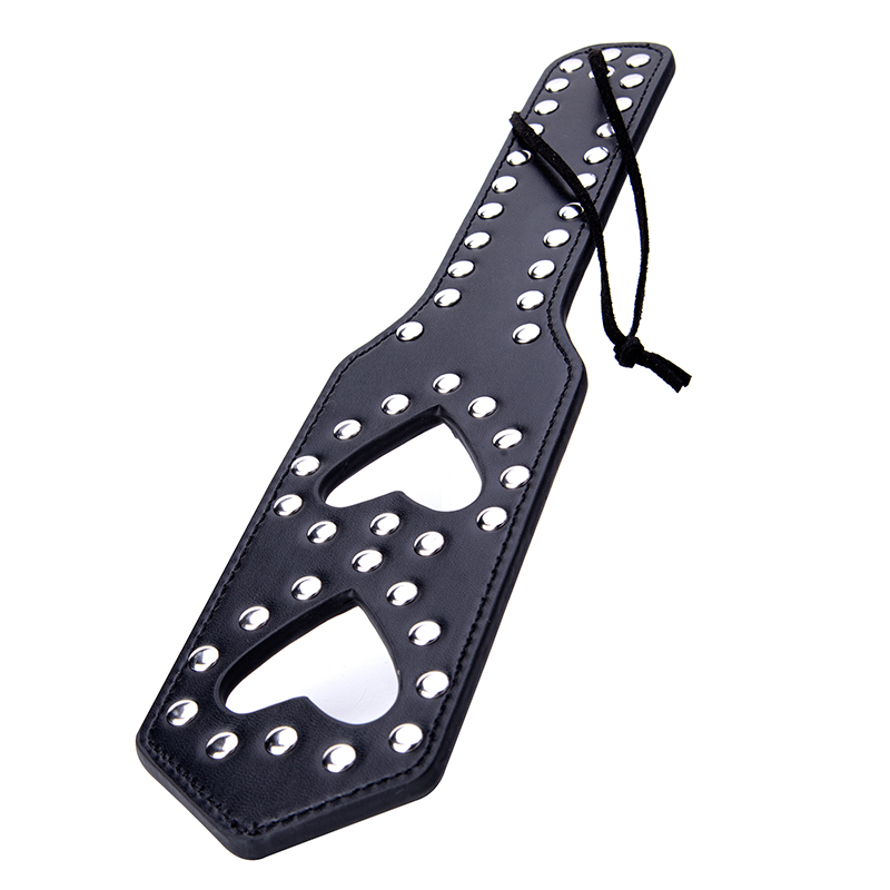 Paddle Bondage Restraint Gears PU Leather Faux Leather XO Spanking Paddle for Sex Play Paddle for Adult