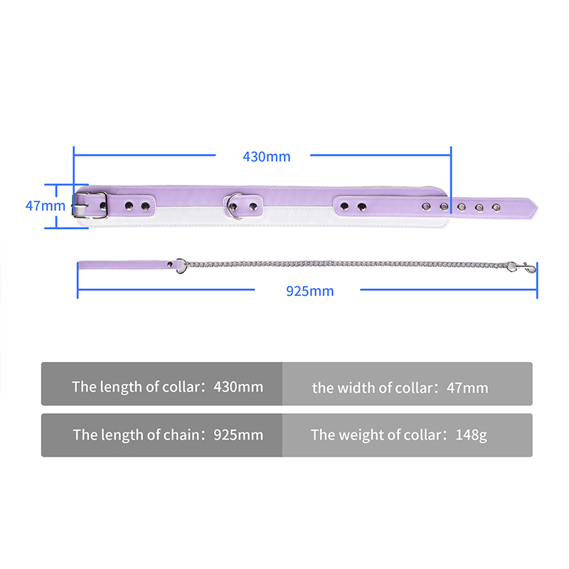 Bdsm Collar Leather Bondage Sex Necklace SM Toys Restraints Sex Toys For Adults Women Men Couples Games