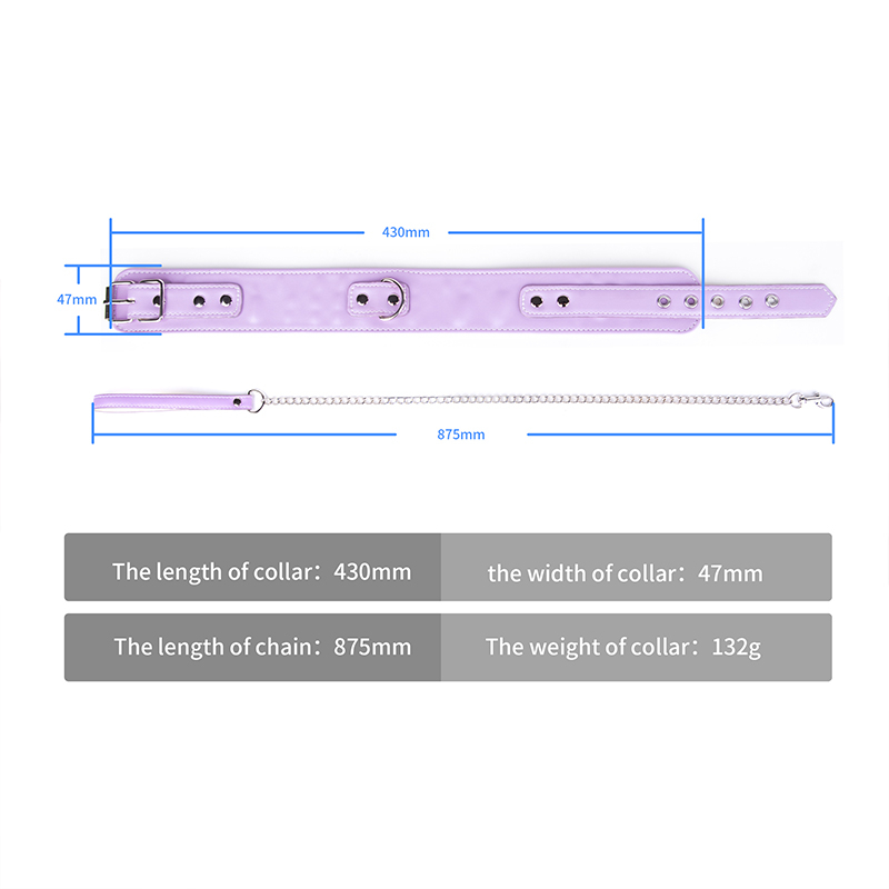 Bdsm Collar Leather Bondage Sex Necklace SM Toys Restraints Sex Toys For Adults Women Men Couples Games