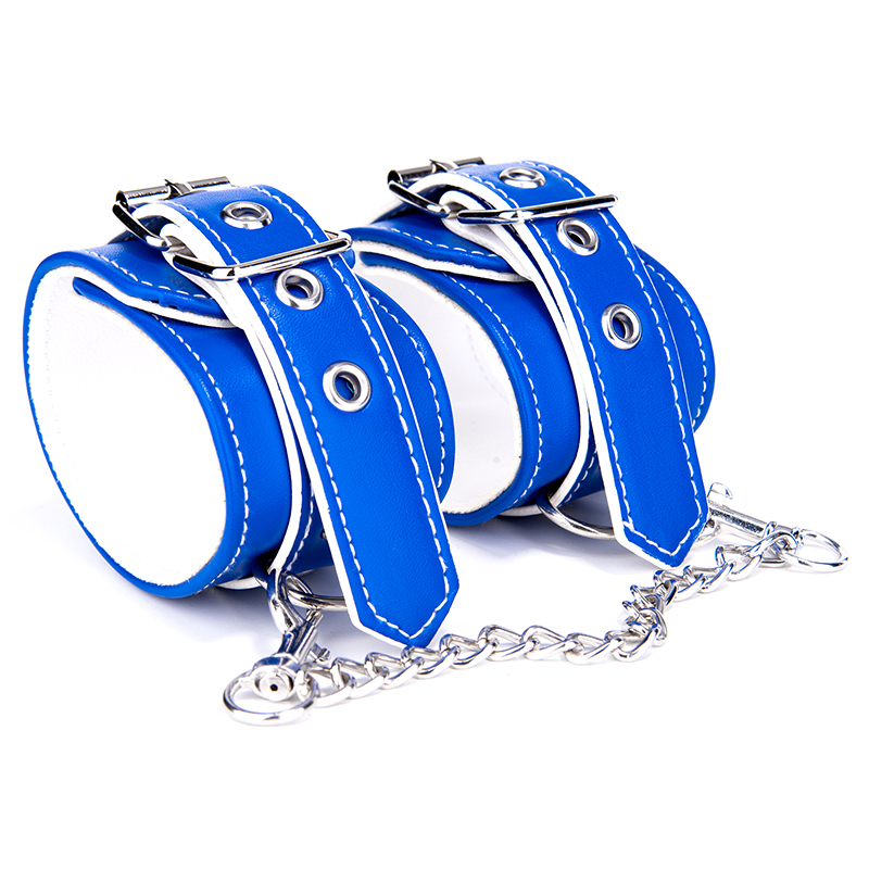Handcuffs PU Leather Sex Hand Cuffs Adult Erotic Toys Bdsm Restraint Shackle Devices Sm Bondage Handcuff Ankle cuffs for Couple