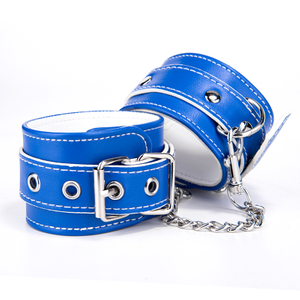 Handcuffs PU Leather Sex Hand Cuffs Adult Erotic Toys Bdsm Restraint Shackle Devices Sm Bondage Handcuff Ankle cuffs for Couple