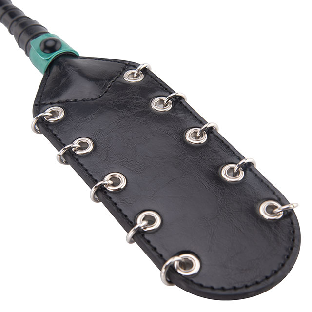 SM Fetish Couple Enhancing pain Leather Stainless steel Spikes Spanking Paddle Flogger Butt Slapper