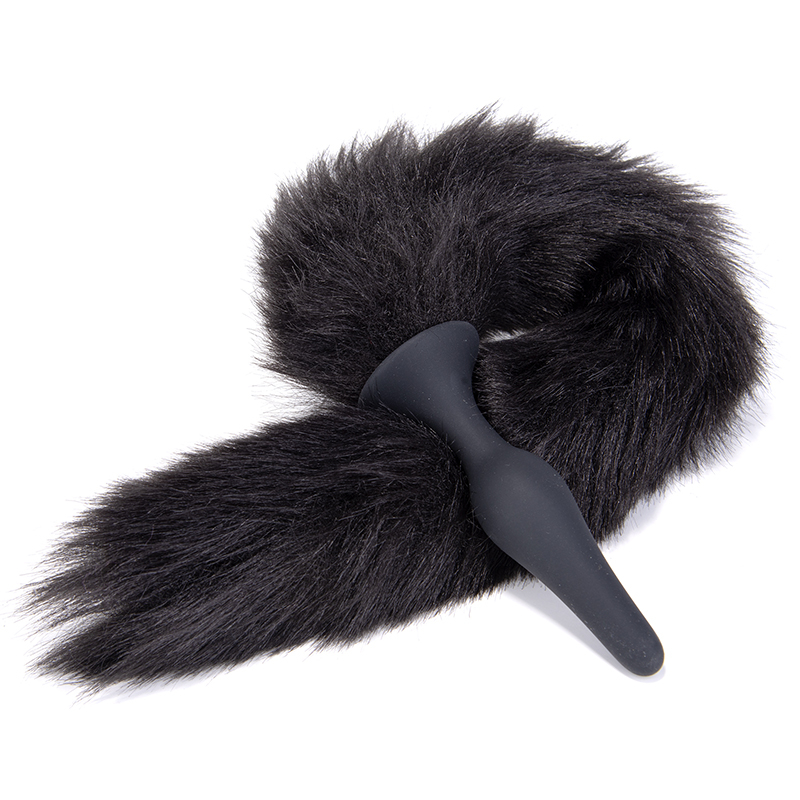 Furry Sexy Bdsm Sets With Anal Fox Tail Butt Plug For Women