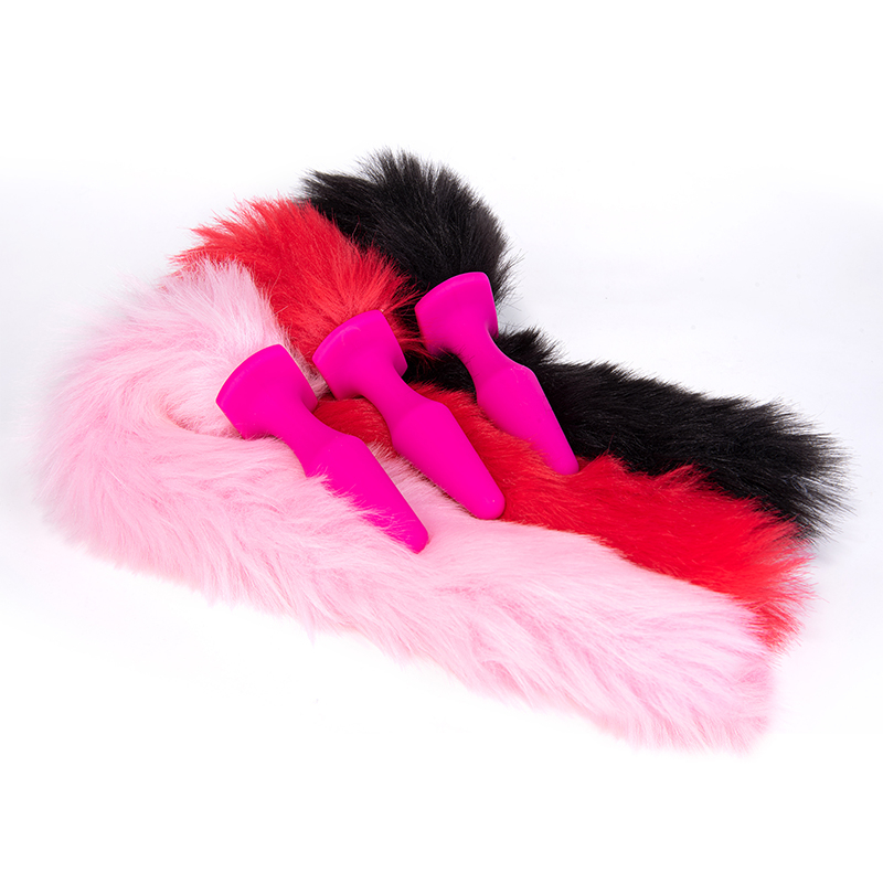 BDSM Lovely Fox Tail Furry Butt Plug