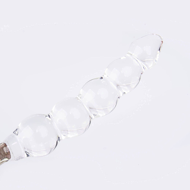 Heart Glass Transparent Female Crystal Anal