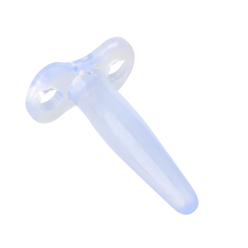 Mini Soft Finger Jelly Anal Plug 