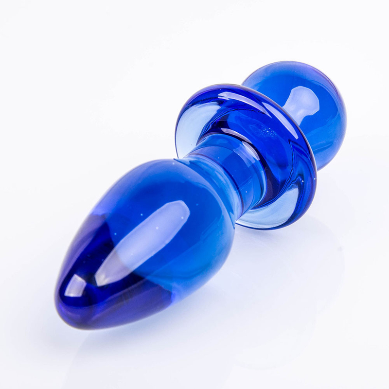 Quality Guarantee Smooth Glass Anal Plug Easy Insert Butt Plug