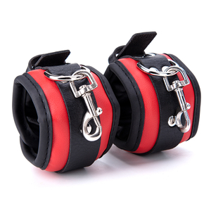 SM Products Restraints for Sex Toy for Woman BDSM with Pu Leather Handcuffs Without Lock SM Kit Adult Sex Bondage for Couples