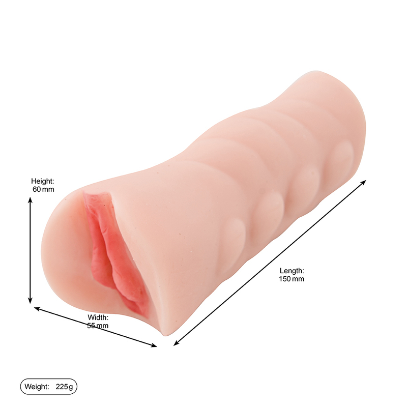 Handheld Vagina Realistic 3D Pocket Pussy Male Masturbator Cup