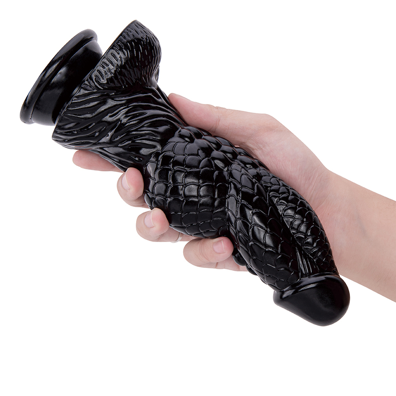 Fantasy Monster Dog Knot Dildo Thick Penis with Strong Suction Cup for Women's Animal Anal Play