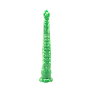 Soft PVC Lifelike Anal Dildo for Beginners Long Slender Design with Strong Suction Cup
