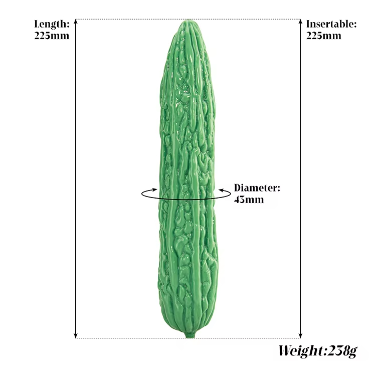 Silicone Artificial Vegetable Dildo For Women Anal Dildos