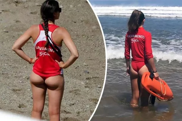 Lifeguard Swimsuit Beach Espanya