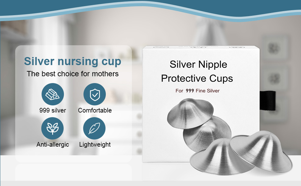 silver nipple protective cups silver nipple protective cups