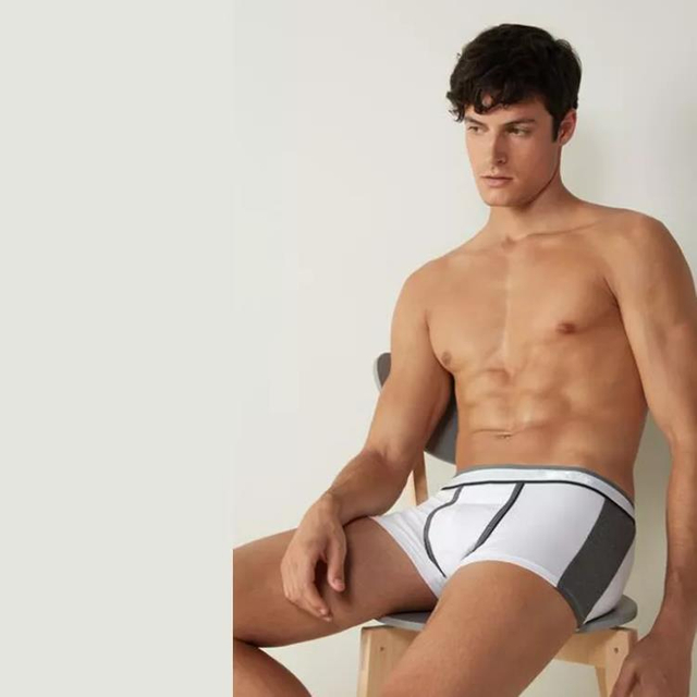 Boxer en coton biologique pour homme