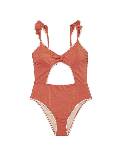 Cotton Aon-phíosa Swimsuit