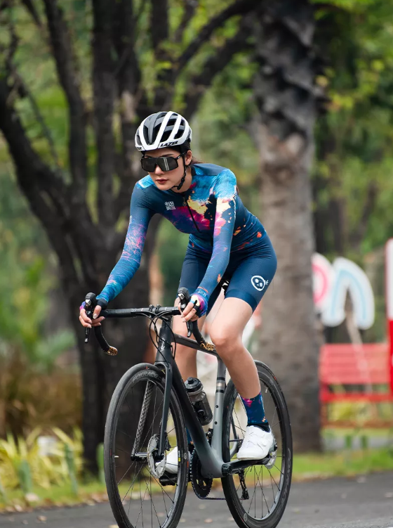 Ropa de ciclismo única para mujer