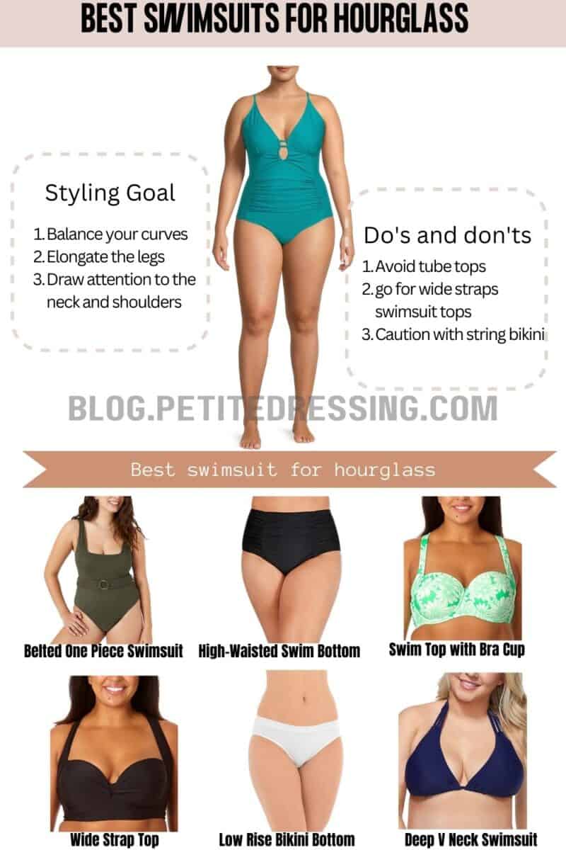 Best swimsuits for hourglass