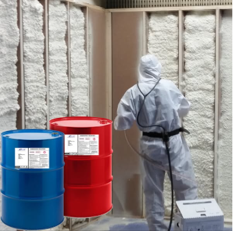 Polyester polyol spraying 1 رش بوليستر بوليول 1