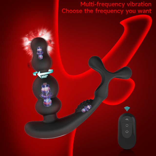 Rechargeable Silicone Cock Ring Vibrator