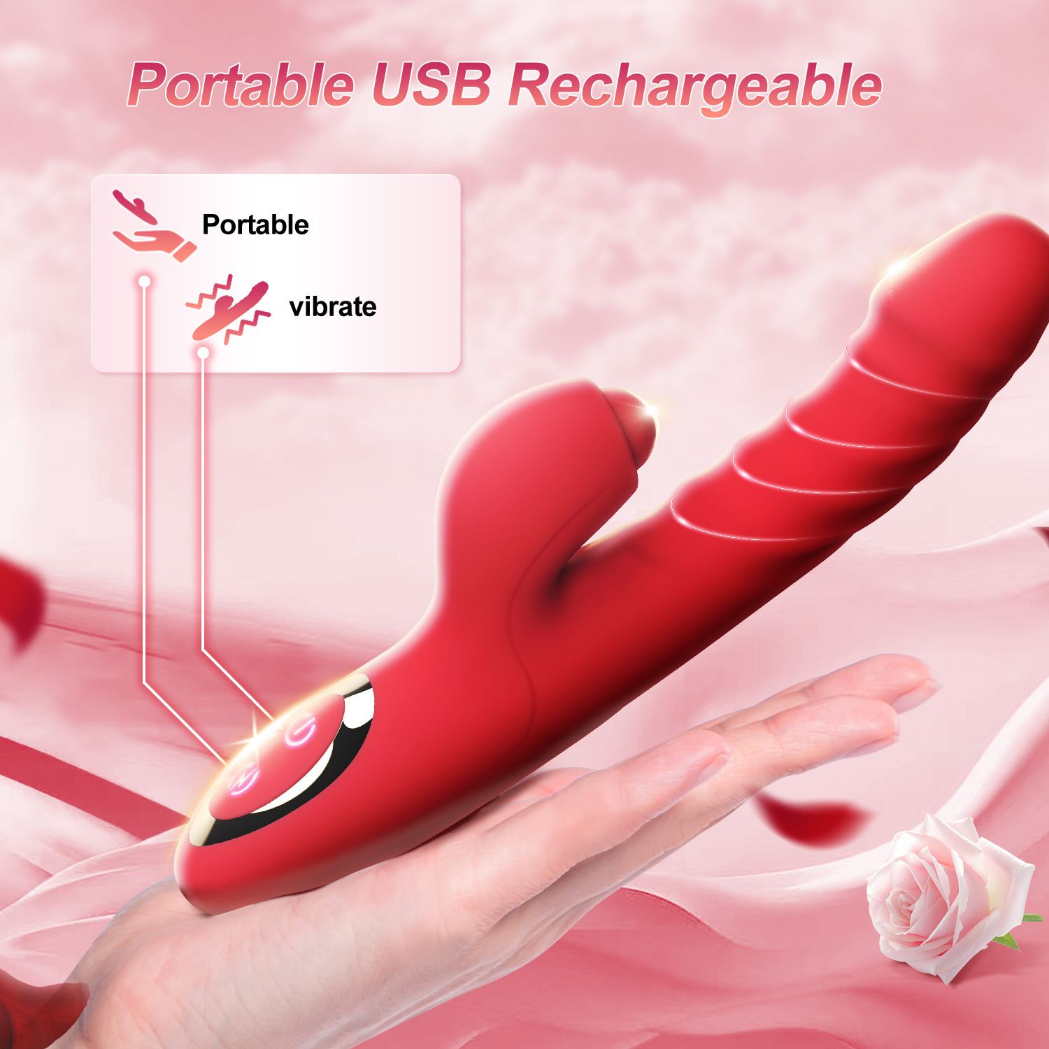 Soft Silicon Dildos Vibrator for Women And Couple