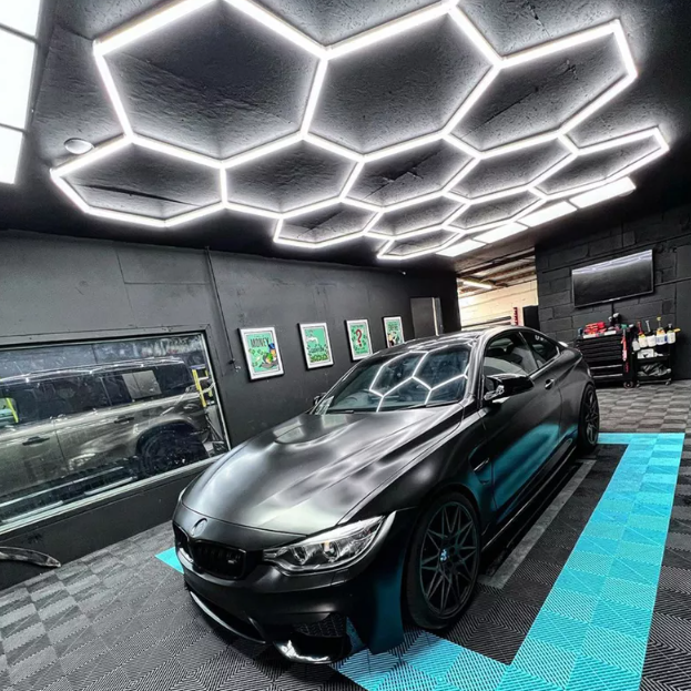 Hexagon LED garage lights Luci da garage a LED esagonali