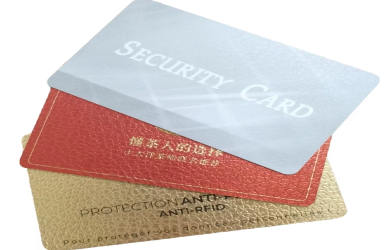 Karta kontroli dostępu RFID do powierzchni sk&oacute;rzanej