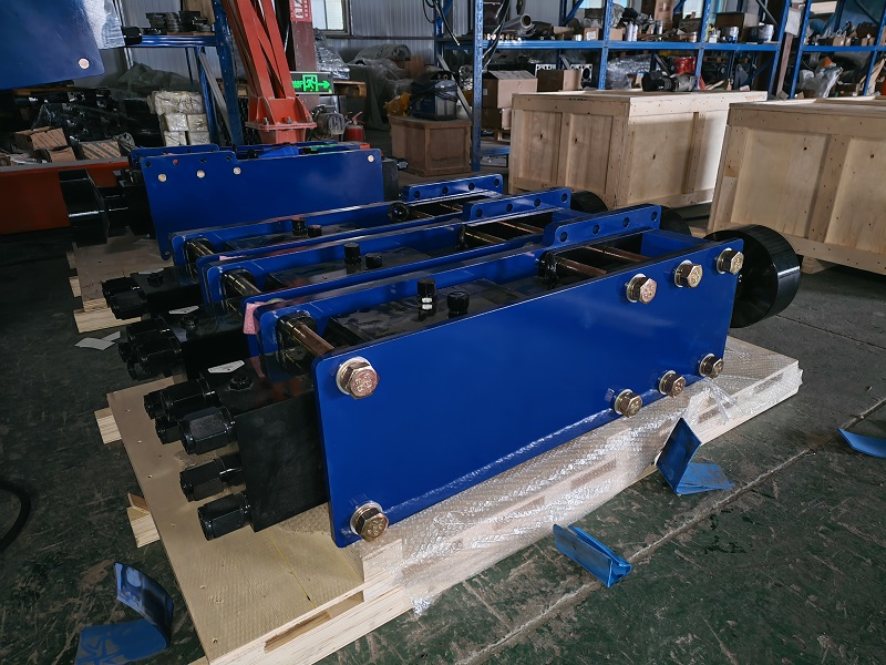 hydraulischer Pfostentreiber
