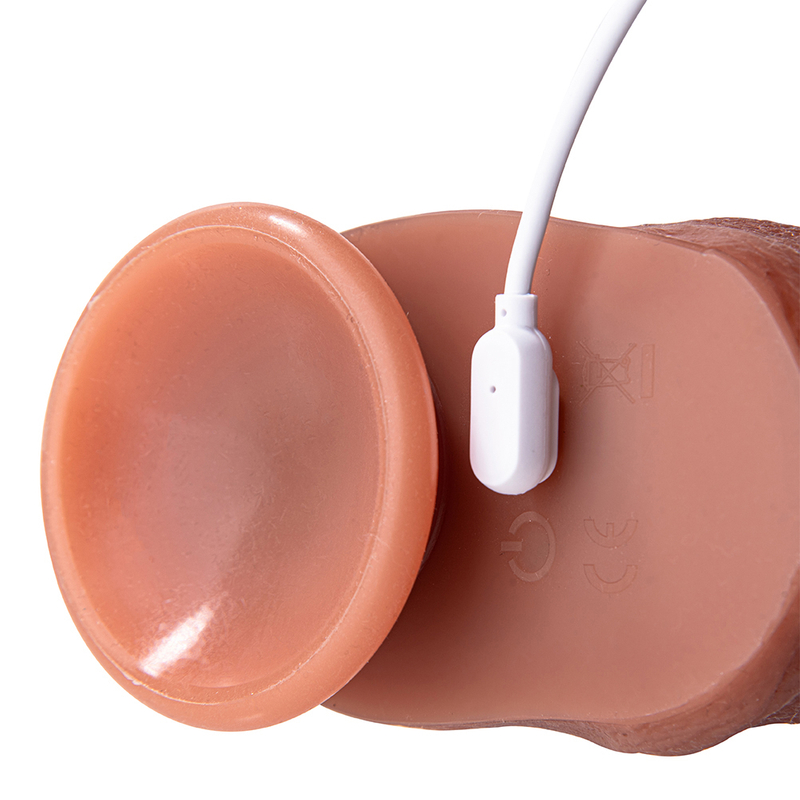 Real Adult Dildo Vibrator Flesh Shape Woman Toy 