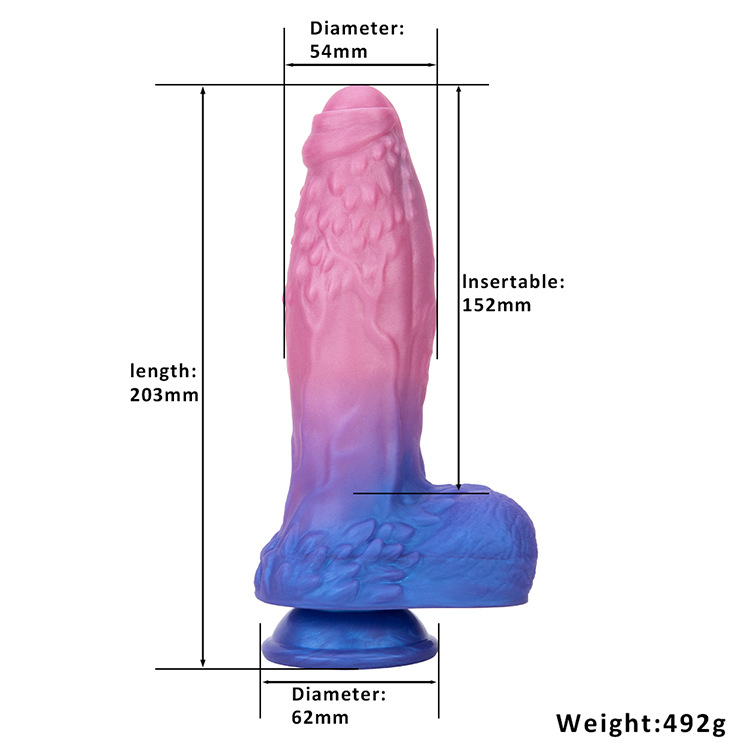 Realistic Long Vibrator Strange Big Woman Toy Adult Dildo