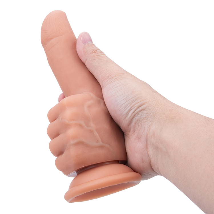 Thumb Safe Material Silicone Adult Dildo