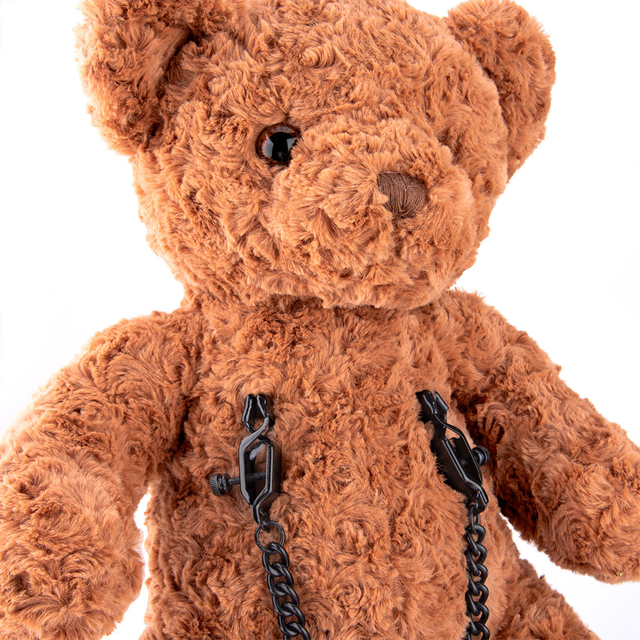  Friendly Best Selling Adjustable Nipple Clamps with Chain Necklace for BDSM