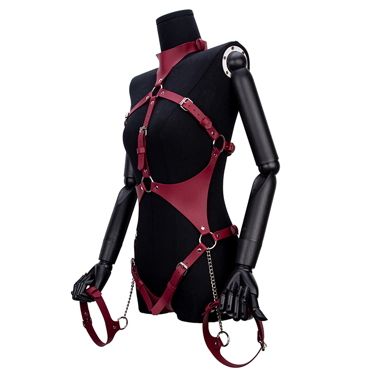 Novelty Fetish Roleplay Bondage Set Ideal for Breast Bondage and SM Slave Fantasy Role play for Adults into BDSM