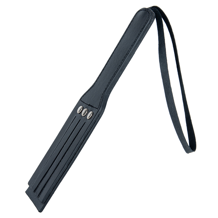 Wholesale Black PU Leather Spanking Paddle Kit with Rivet for Couple BDSM Bondage Sex Games