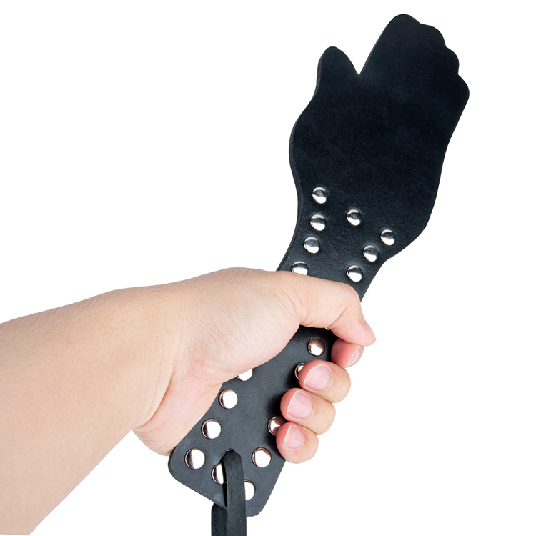 Luxury PU Leather BDSM Paddle Double Layered Soft Design for Stylish and Intense Passion Play