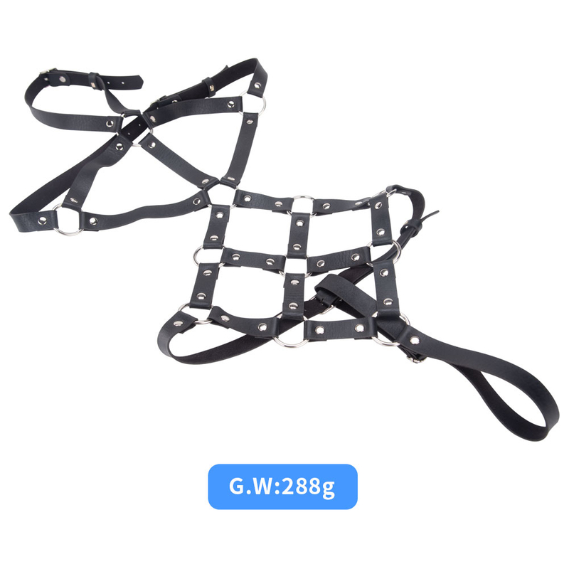 Women's Erotic Lingerie Set Uncensored Halter Bandage Open Bra for a Naked Look