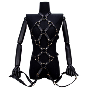 Bondage Set for SM Roleplay Tailored for Breast Bondage and Slave Fantasy Enactment