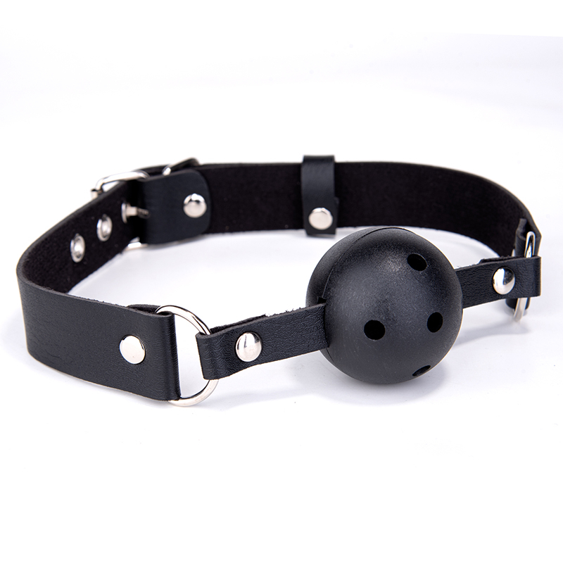 Breathable Mouth Ball Gag for Fetish Ladies Sex Toys Adjustable Silicone BDSM Bondage for Adults