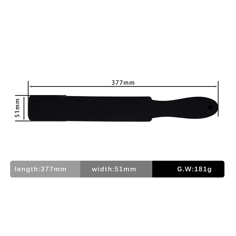 Spanking Black Silicone Paddle Sex Toy Gift for Couple Game SM Female BDSM Sexy Couple