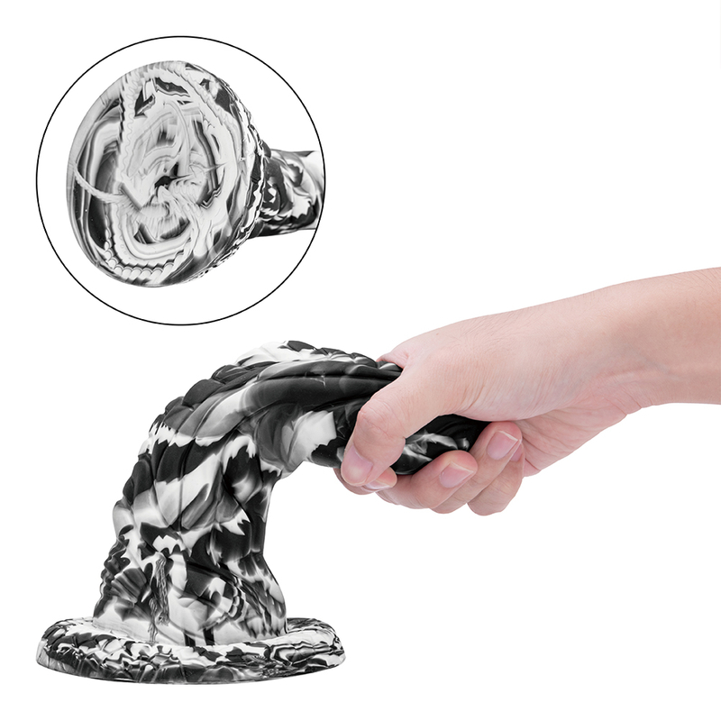 Alien Realistic Silicone Knotted Huge Penis Dildo for G Spot Stimulation Adult Sex Toy for Women