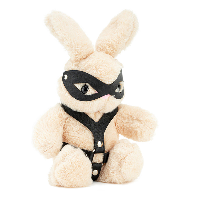 Creative Christmas Gift Gothic Rabbit Leather Vest Belt Set