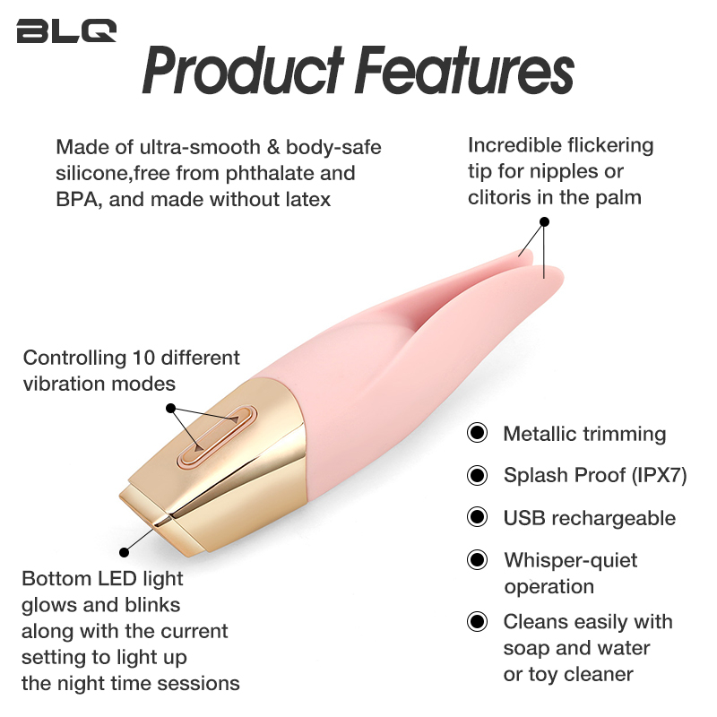 Mini Tongue Licking Clitoris Stimulator