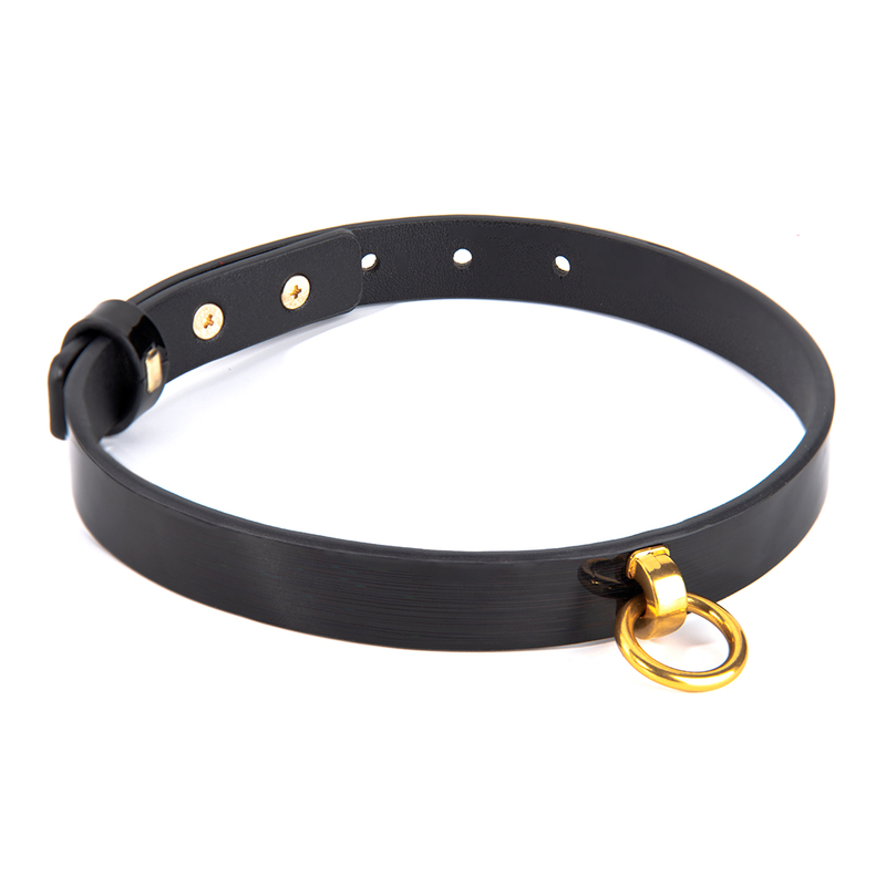 Women Roleplay Luxury Collar and Sex Toys Adjustable Slave Restraints Adult Products SM Bondage Collar for Couples